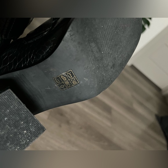 Asos block heel leather loafers - Picture 8 of 11